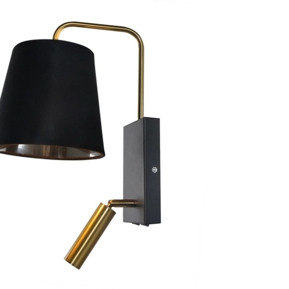 Светильник Escada 589/1A E14х40W Black/Brass