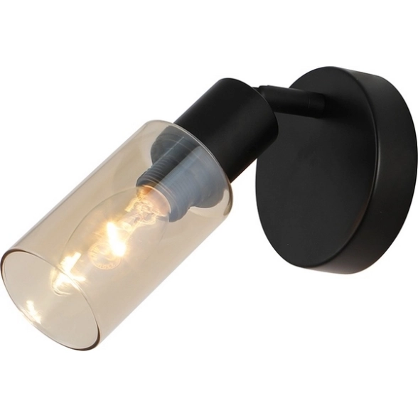 Светильник Escada 10172/1A E14х40W Black/Amber