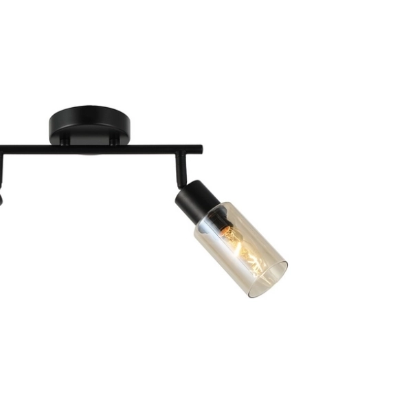 Светильник Escada 10172/2A E14х40W Black/Amber