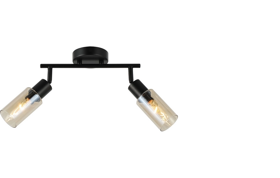 Светильник Escada 10172/2A E14х40W Black/Amber