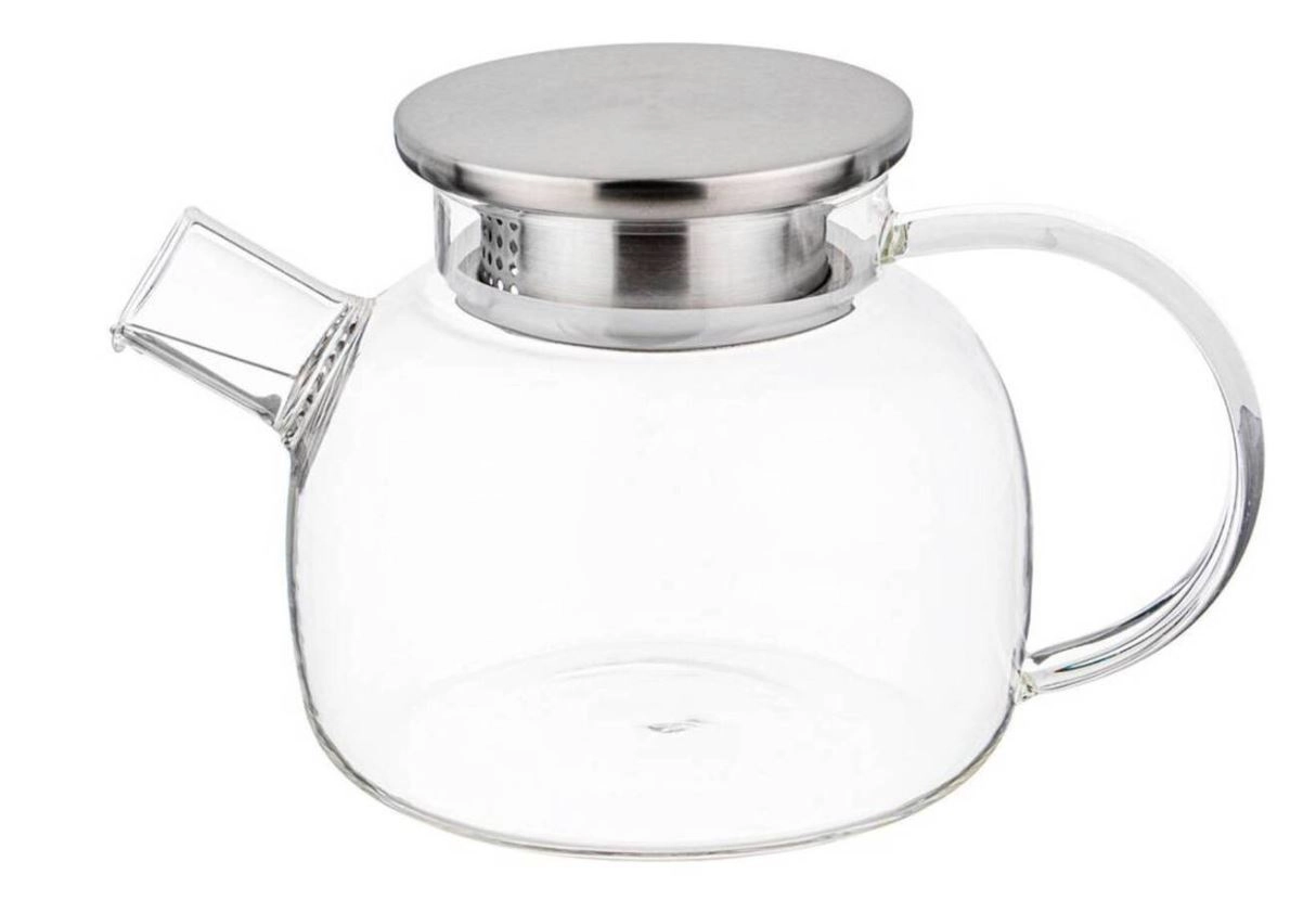 Чайник заварочный TEA POT нерж.крышка 1,8л