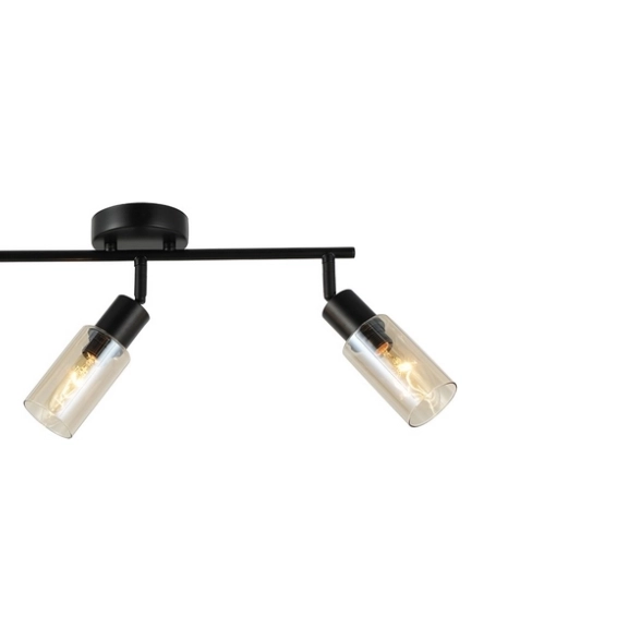 Светильник Escada 10172/3A E14х40W Black/Amber
