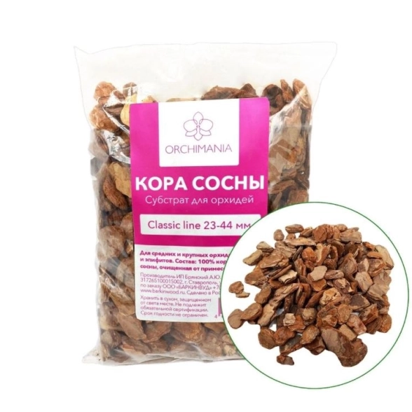 Грунт д/Орхидей кора сосны 23-44мм Орхимания Классик 2л