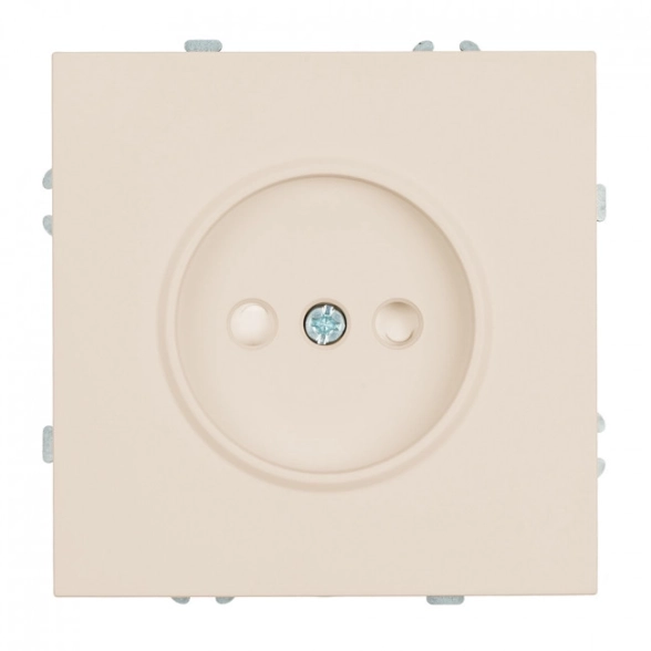 Розетка Эмили 1м з/шт мех. б/з RST16-5109-08 кашемир