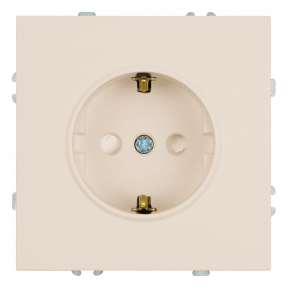 Розетка Эмили 1м з/шт мех. с/з RST16-5110-08 кашемир