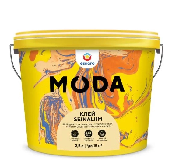 Клей д/обоев Moda Seinaliim готовый 2,5л
