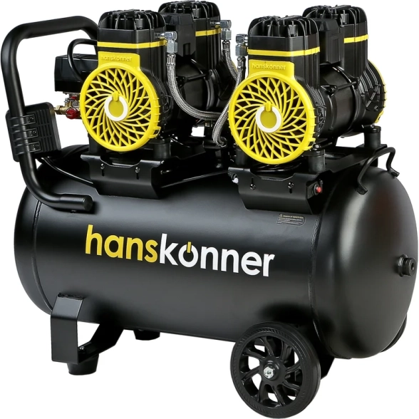 Компрессор Hanskonner HAC502 2*1450Вт 50л 8бар 500л/мин
