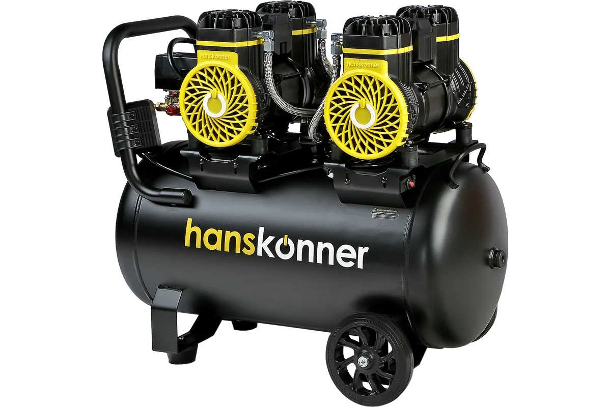 Компрессор Hanskonner HAC502 2*1450Вт 50л 8бар 500л/мин