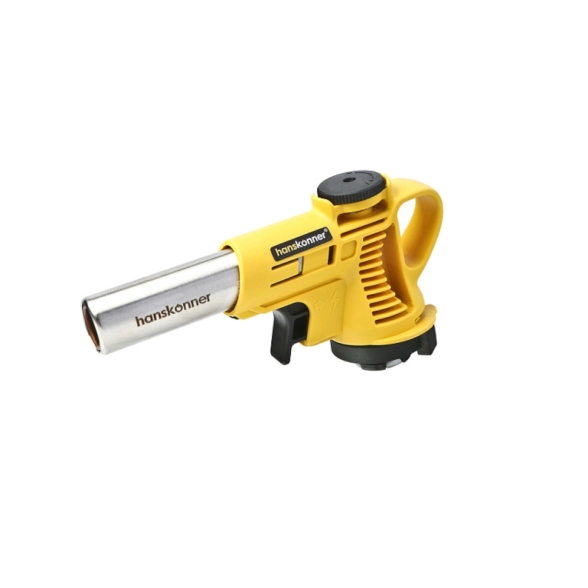 Горелка газовая Hanskonner HK5015-KL-02 с пьезоподжигом для газ.баллона