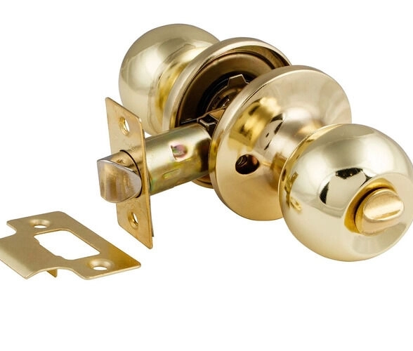 Защелка дверная S-Locked 6072-03-BK PB золото
