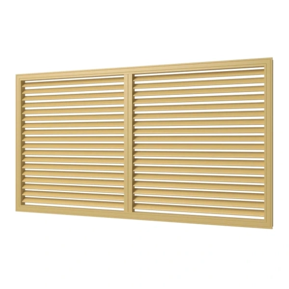 Решетка радиаторная 0.6х1.2 ПВХ беж.