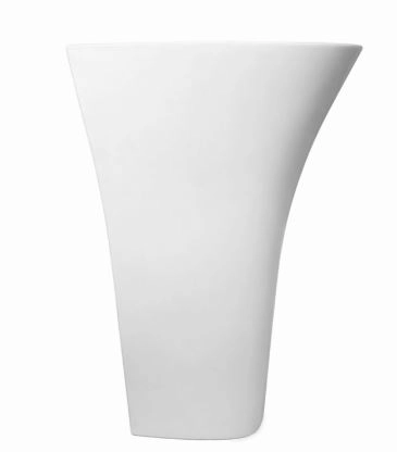 Умывальник-моноблок ELITE2 WAVE 650*450*835 белый прямоуг-image-2