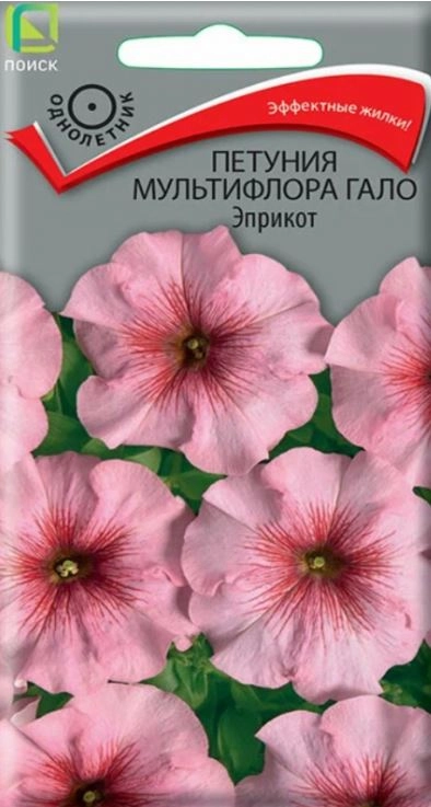 Петуния мультифлора Гало Эприкот (ЦВ)10шт