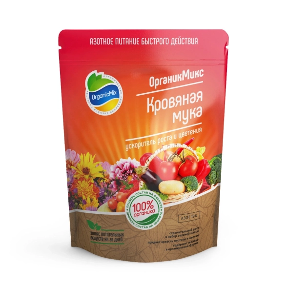 Мука кровяная 850г ОрганикМикс