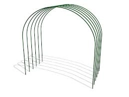 Дуга парник ПВХ 3м ст.труба 6шт