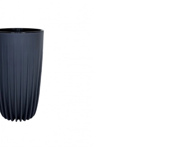 Горшок цветочный Сигма антрацит с вкладкой 27,3л CИ3053-12