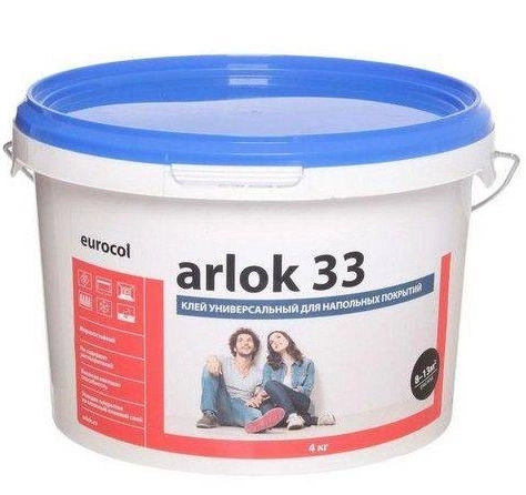 Клей Arlok 33 дисперс. универсальный 4кг