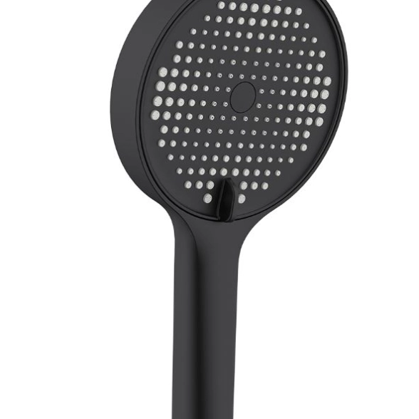 Лейка д/душа Lemark LMD-1501P-BL-2 3функц. черный кругл.