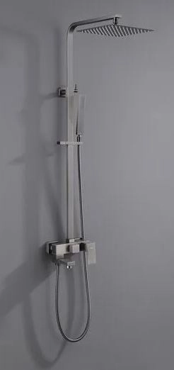 Душевая стойка ABBER Daheim AF8216NGL никель-image-1