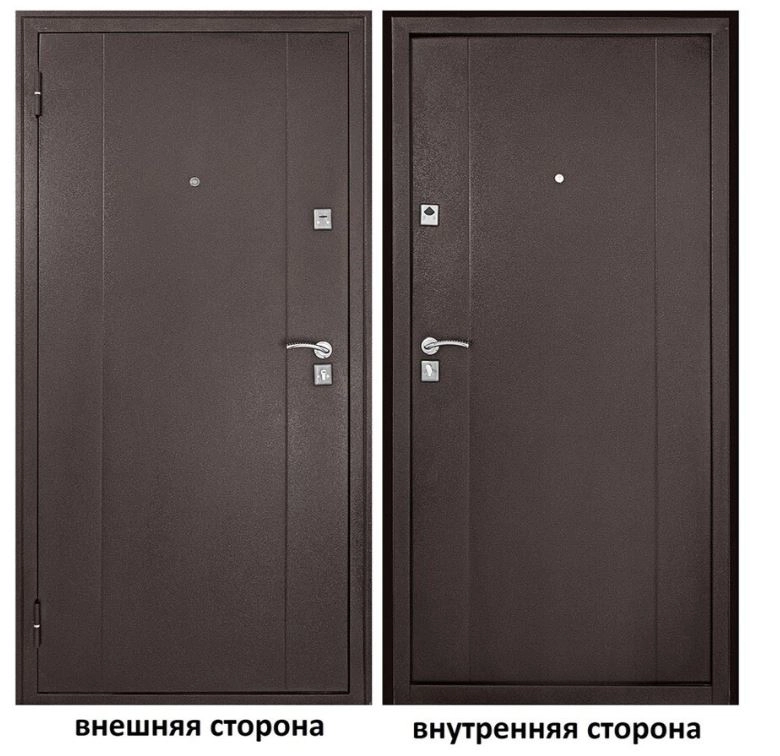 Дверь мет. Форпост 72 960х2050 "Л" АКЦИЯ