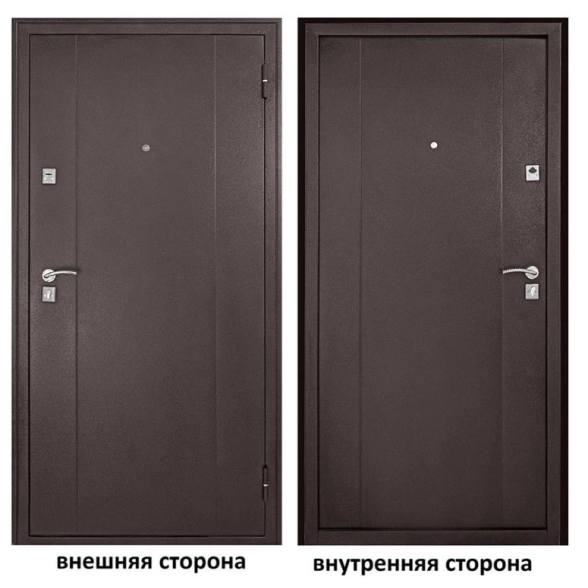 Дверь металлическая Форпост 72 960х2050 правая