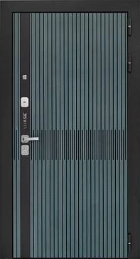 Дверь мет. LUKSE 503 черн муар велютто верде капучино 960R