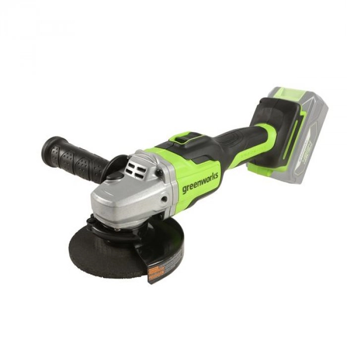 УШМ акк. бесщёт. GreenWorks GD24AG 24В 4Ач 125мм 8500об/мин 1акк+ЗУ коробка-image-2