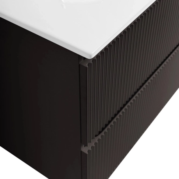Тумба UNO 800*455*608 UNO-800-2C-SO-GSO темно-серый-image-2