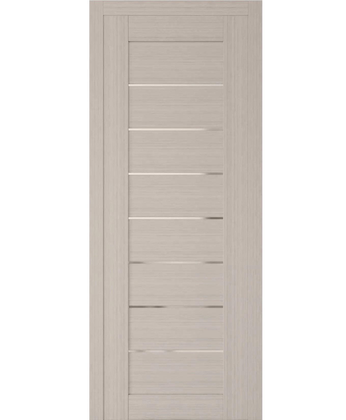 Дверь L11 600*2000 эшвайт матовое стекло