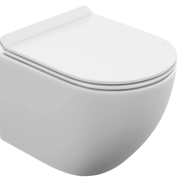 Унитаз подвес. Brasco Vortex DPL EO slim-image-2