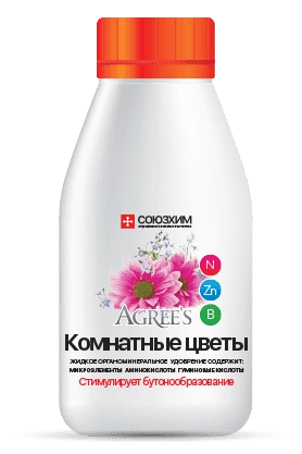 Удобрение Агрис Аминовит для ЛПХ Цветы комнатные 0,25л-image-1