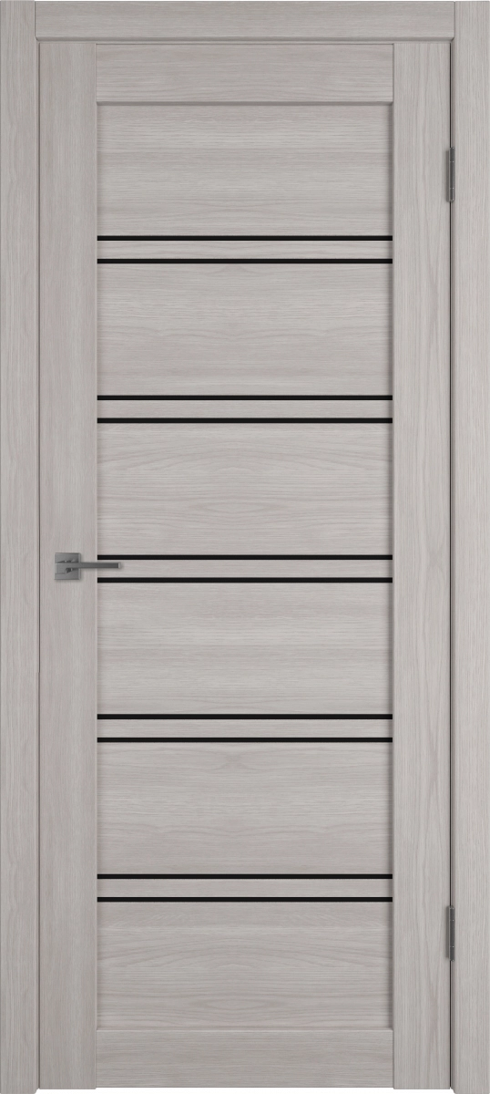 Дверь Атум Про X28 600х2000 Stone oak Black gloss