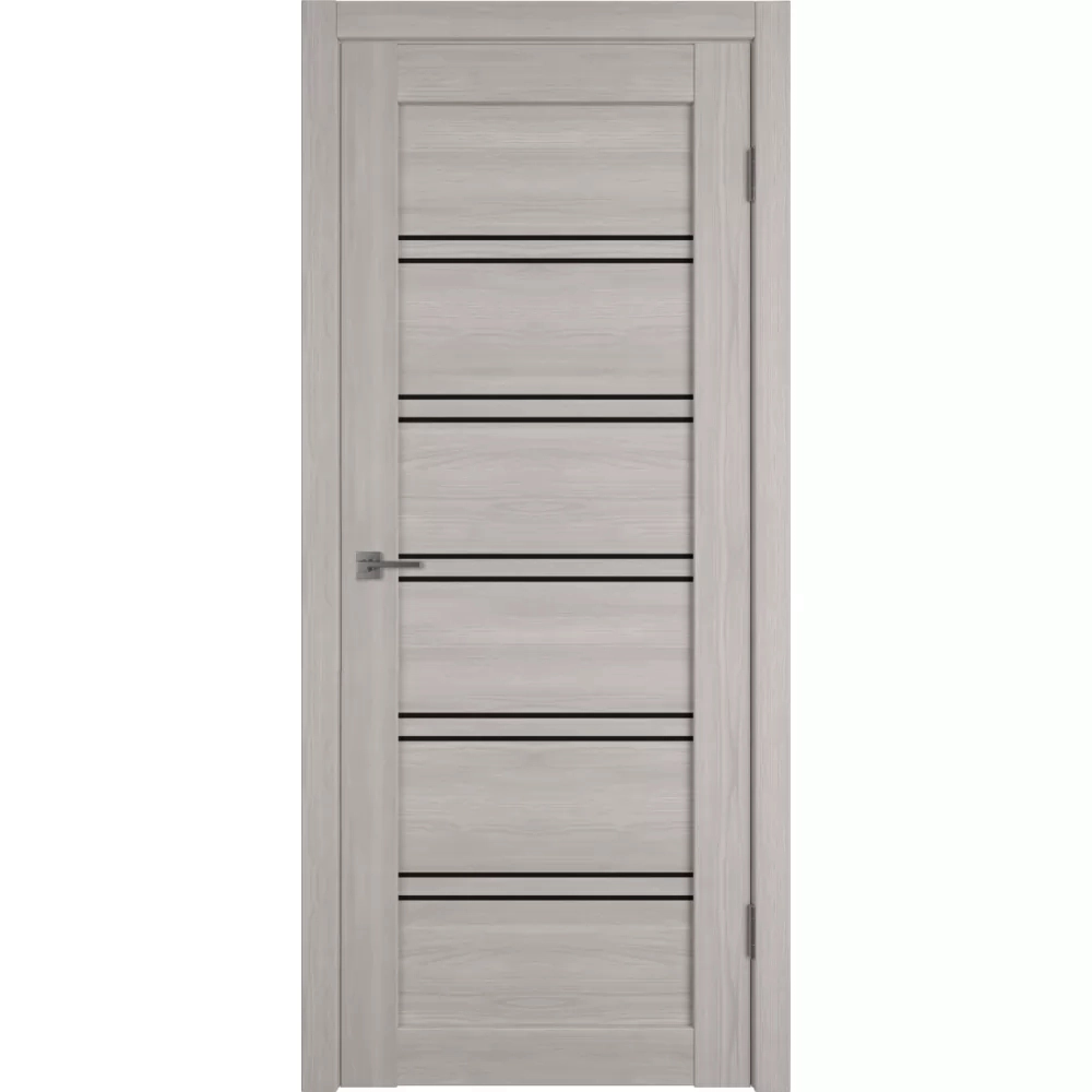 Дверь Атум Про X28 800х2000 Stone oak Black gloss