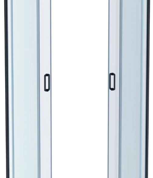 Душ уголок Aquatek 90*90*200 AQ ARI KV 09020BL черн. ст.прозр.-image-1