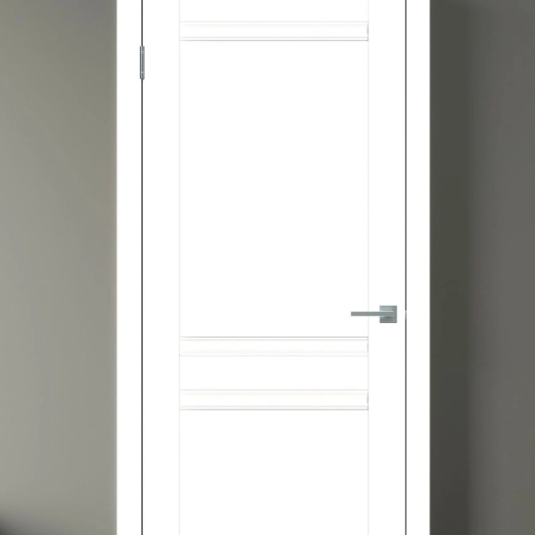 Дверь L11 MODERN 800*2000 сатин белый