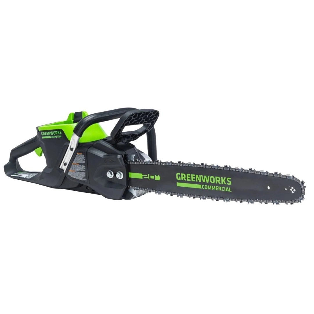 Пила цепная акк. бесщёт. GreenWorks GD82CS51К5 82В 5Ач 20" 3/8"-1,3мм 1АКБ+ЗУ-image-1