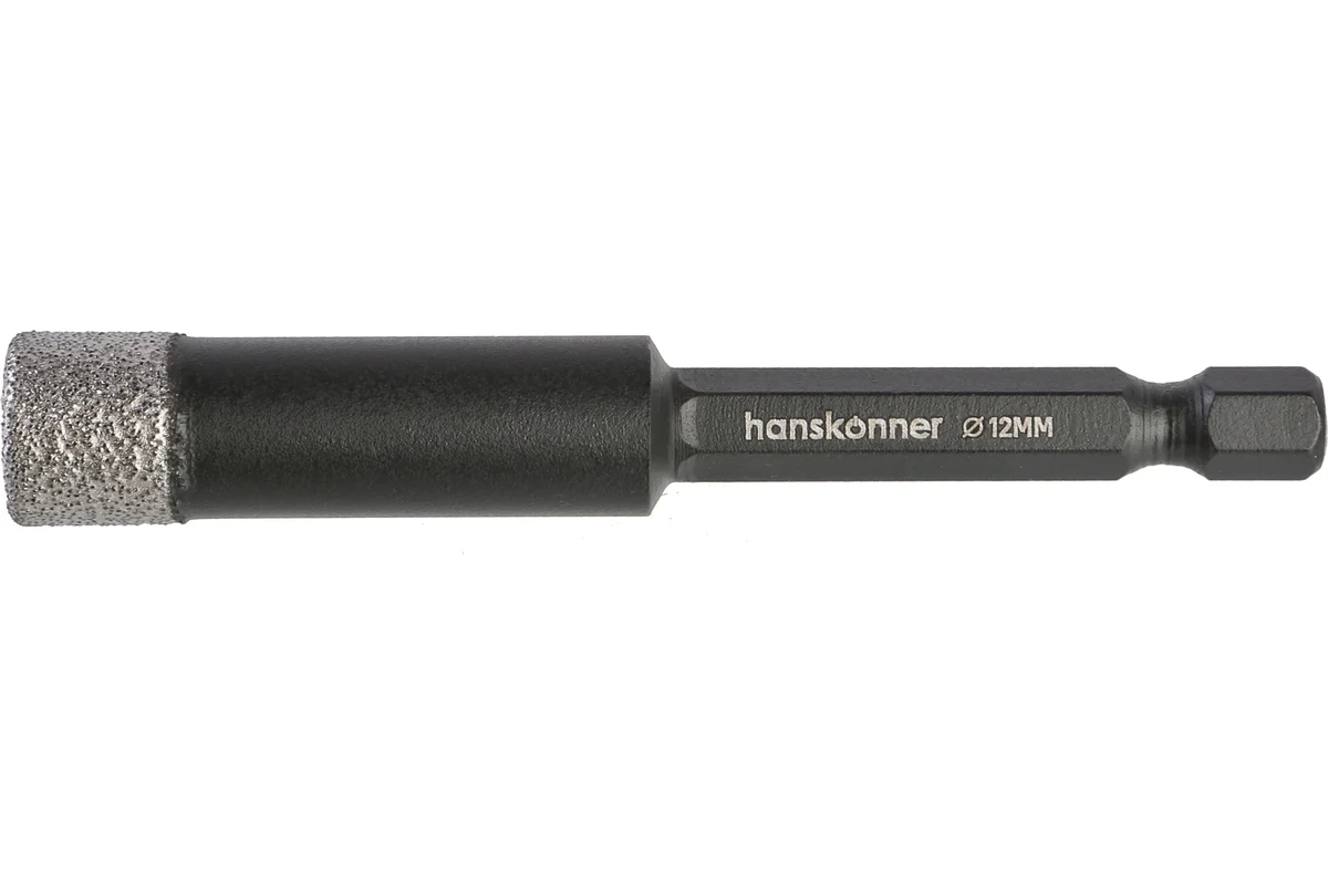 Коронка алмазная Hanskonner H1055-12-12 12мм