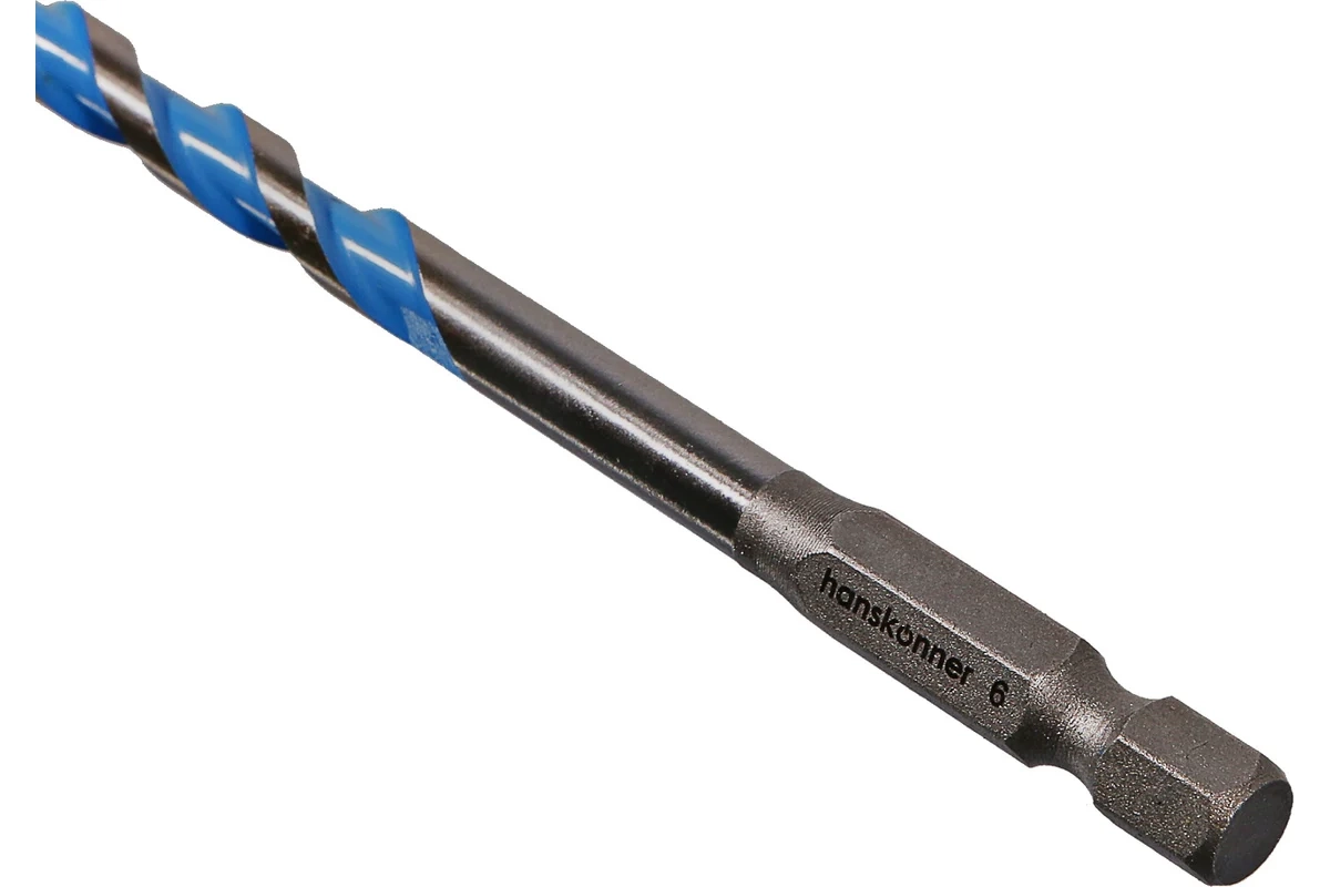 Сверло универсальное Hanskonner H1055-08-06 6мм-image-1