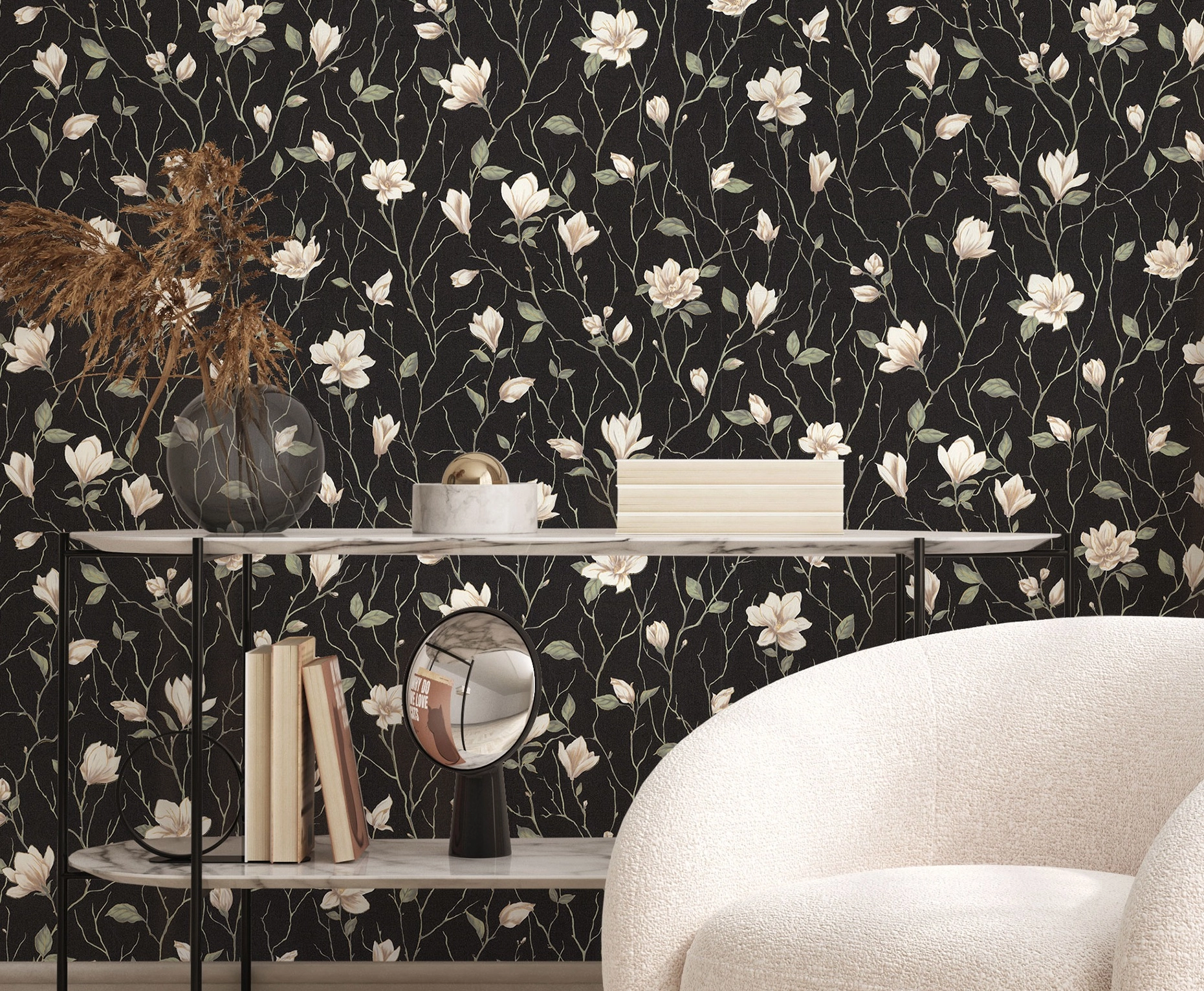 Обои Euro Decor 7358-22 Магнолия/Magnolia флиз. 1,06Х10м-image-2