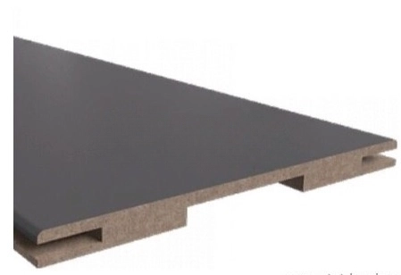 Добор 10x150мм телескоп Enamel эмаль черный RAL 9005