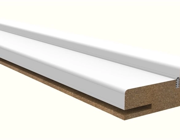 Коробочный брус Эмаль/Enamel белая 30*70 с упл.