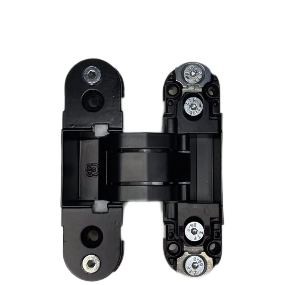 Петля скрытая UBERLEGEN INVISIBLE 30 3d RAL9005 черн.мат