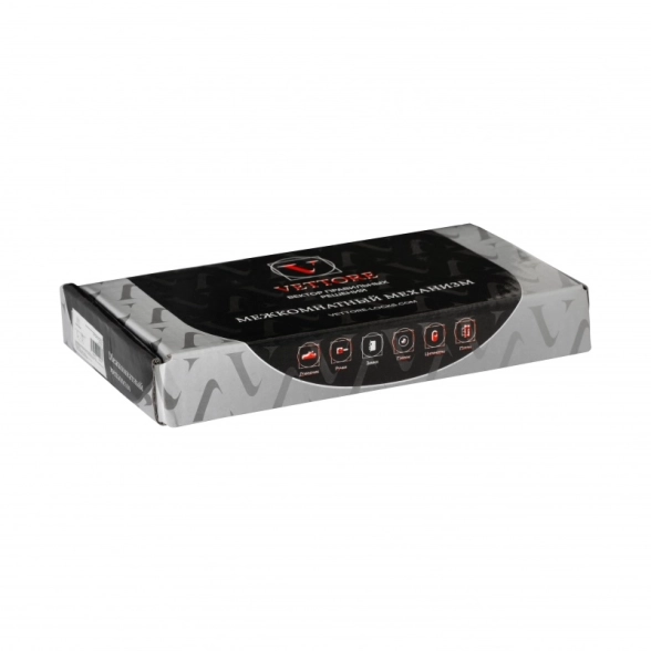 Защелка под фиксатор VЕTTORE WC 410 B-S MAGNET MBP Чёрн.Мат.-image-1