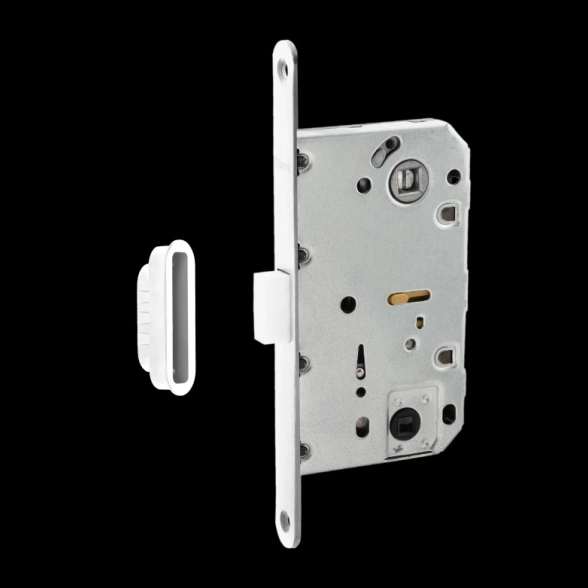 Защелка под фиксатор VETTORE WC 410 B-S MAGNET MWP Бел.Мат.-image-2