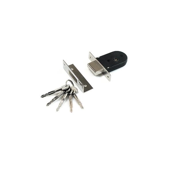 Замок врезной Apecs 90-K-CR