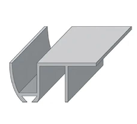 Направляющая д/раздв.дверей нижняя П-обр 1м INM1