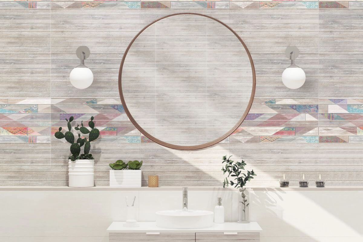 Плитка настенная Потертый сл.кость/Shabby Marfil 31,5*63-image-3