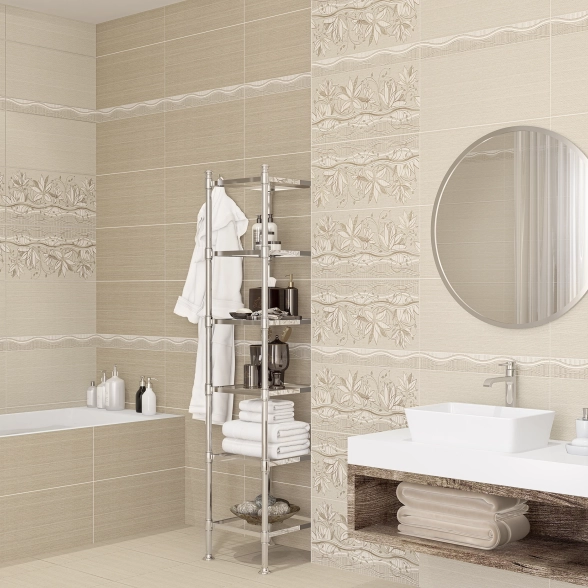 Плитка наст.Романский стиль беж/ROMANICO BEIGE 31,5*63-image-1
