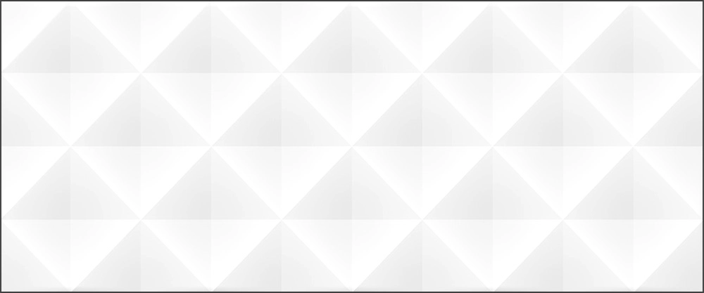 Плитка настенная White Planet белая 02 60x25