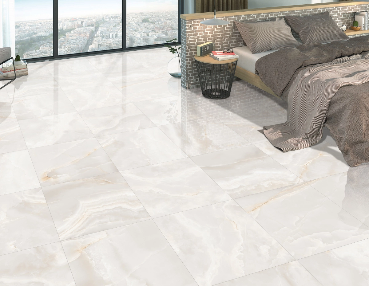 Керамогранит Оникс Ванильное небо/Onyx Vanilla sky 60*60 R-image-6